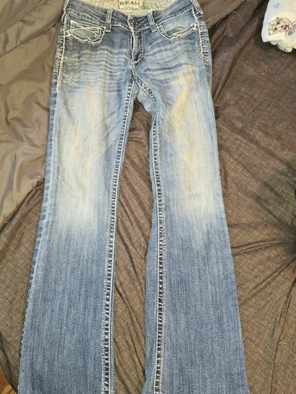 Ariat R.E.A.T. Denim Boot Cut Blue Waist 31